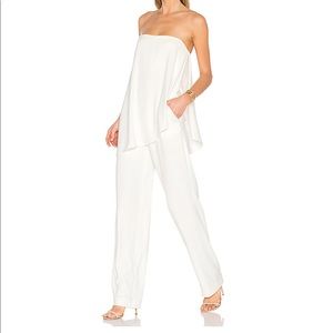 NWOT Halston Heritage Asymmetrical Jumpsuit